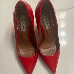 Steve Madden Bold Red Heels
